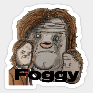 Foggy Sticker